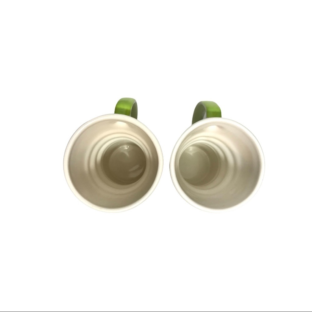 Two Beautiful Hand-Painted Stoneware Mugs - Picture 6 of 10